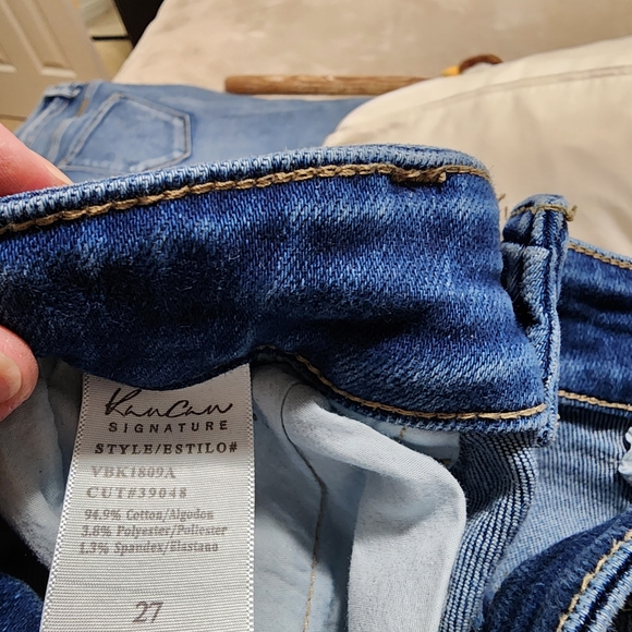 KanCan Ripped Ankle Skinny Jeans Low Rise Size 27 - Picture 4 of 4